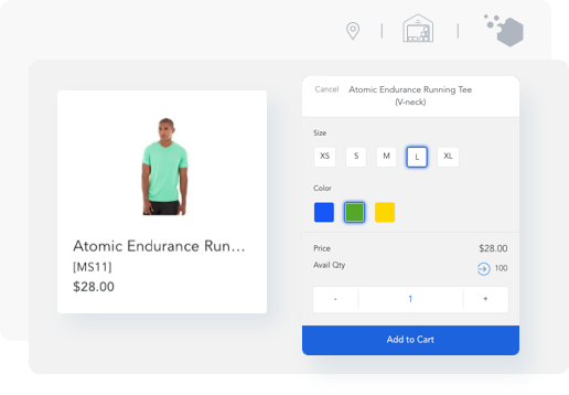 POS end user interface