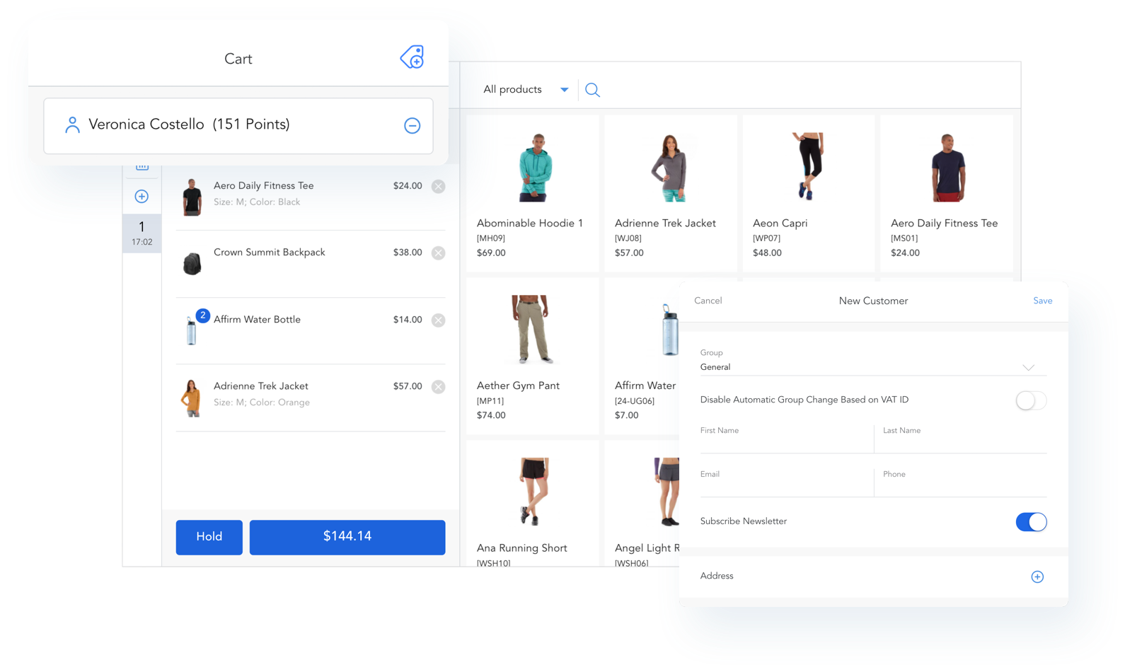 Collect customer’s information directly at the POS