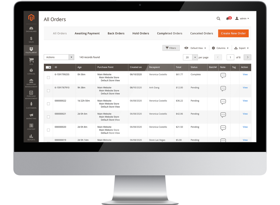 Magestore Magento Order Management