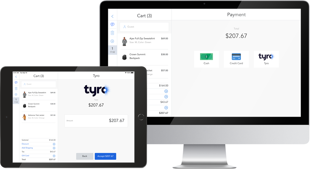 Serve your customer faster with integrated payments like Tyro Payments