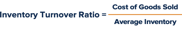 inventory turnover ratio