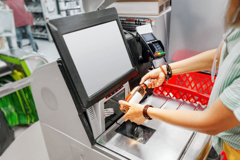 Self Checkout System at large retailer