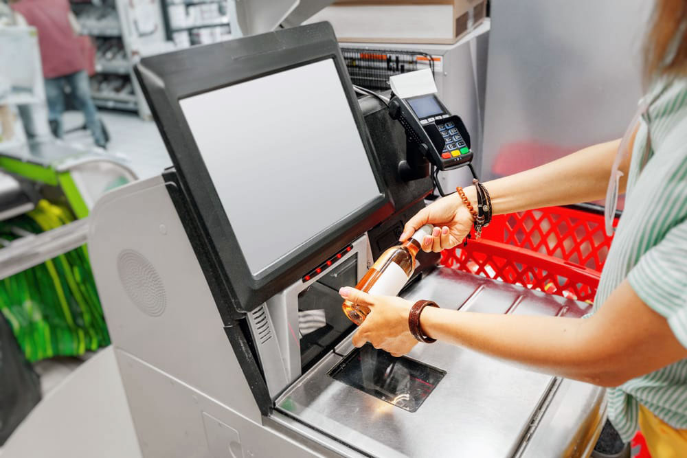 Self Checkout kiosk