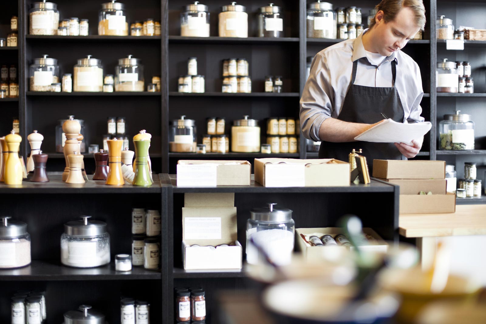 Manage retail inventory with POS system