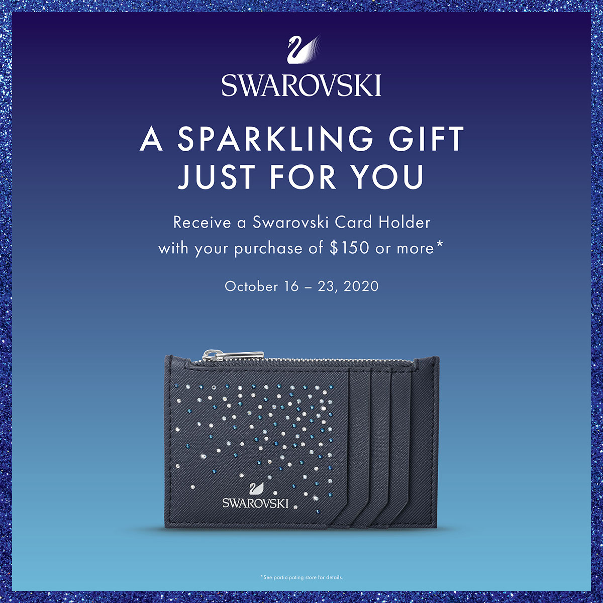Swarovski's gift with purchase example