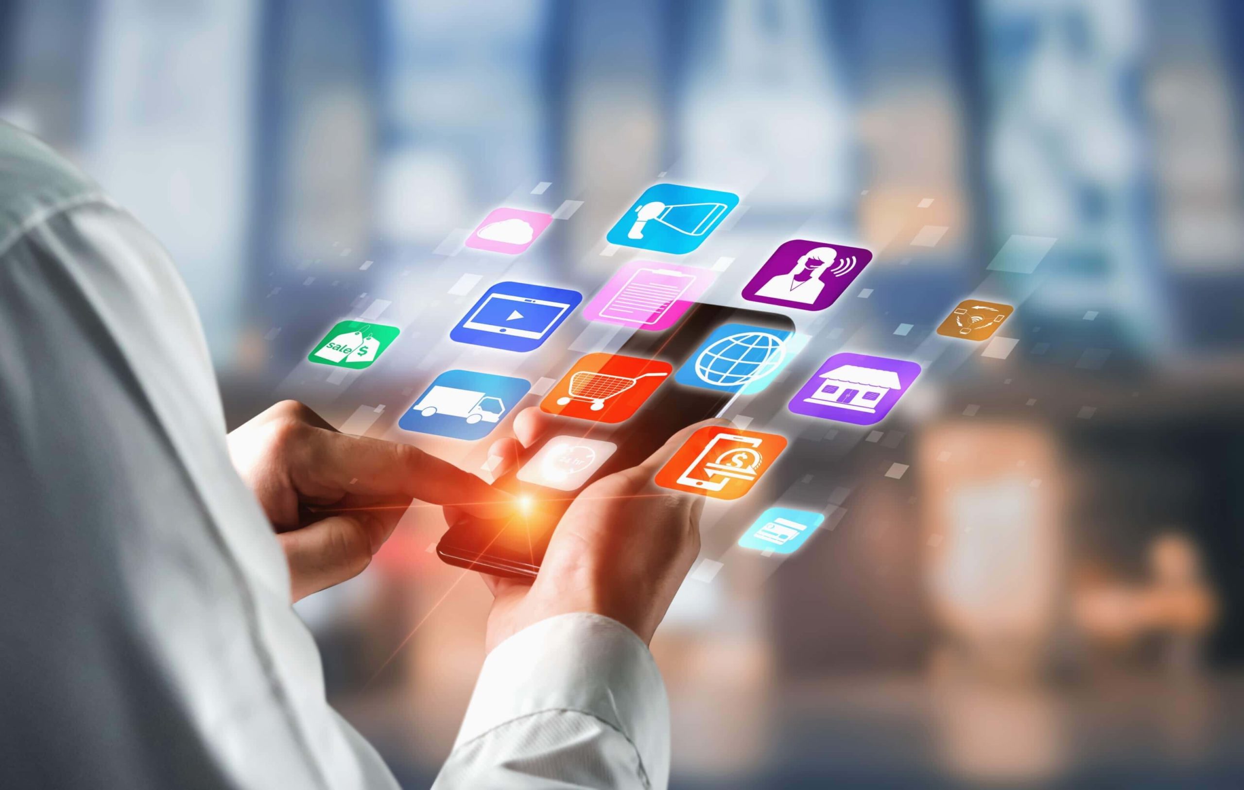 Check inventory control reports in mobile devices