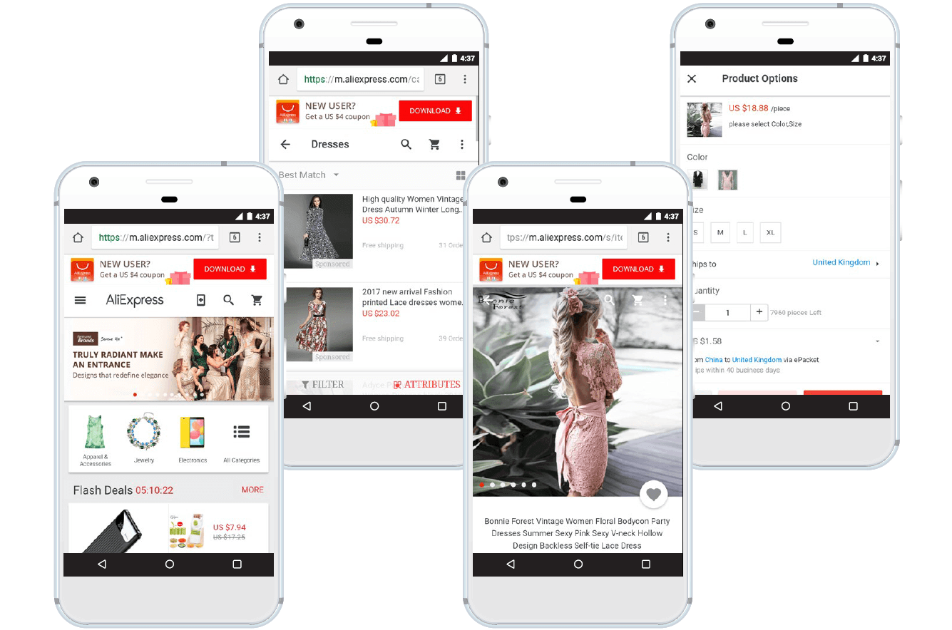 AliExpress delights customers with PWA’s offline mode and productivity