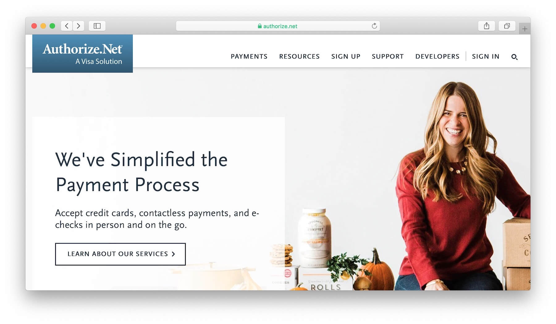 Authorize.net – the best retail payment solution overall