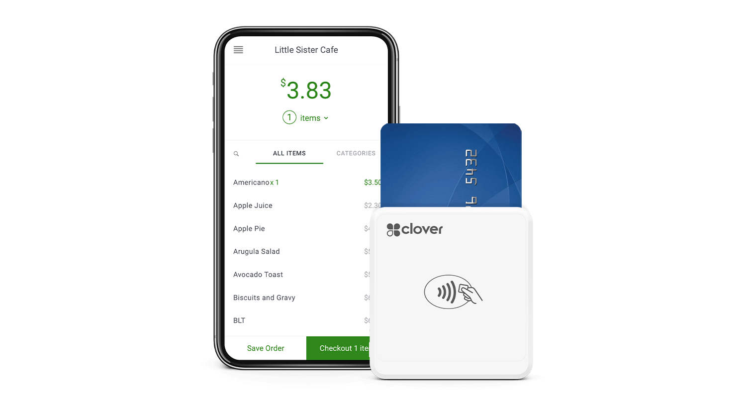Clover mobile credit card readers