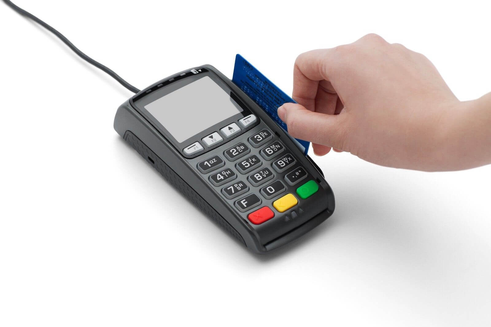 Countertop credit card readers