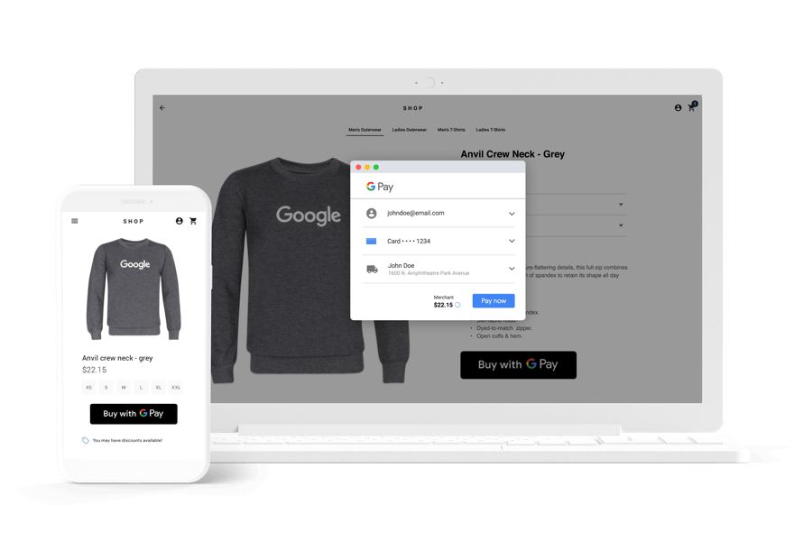 Google Wallet eases the online payment processes