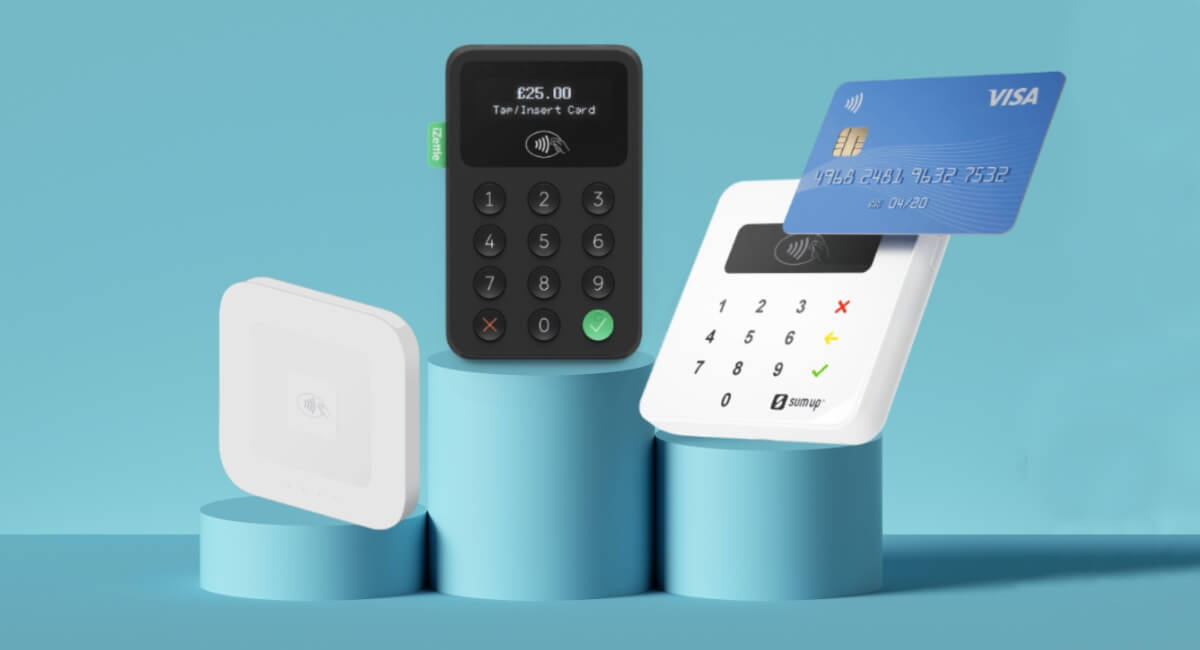 Portable credit card readers