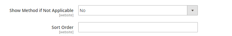 Additional settings for Magento 2 shipping methods