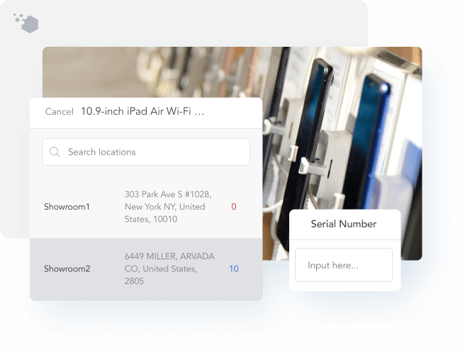 Electronics store pos inventory management