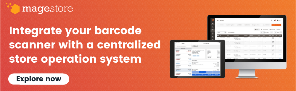 Integrate your barcode scanner with a centralized store operation system