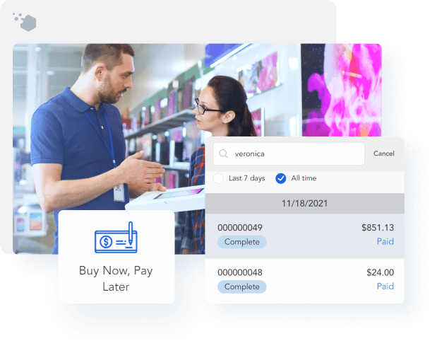 electronics store pos customer experience