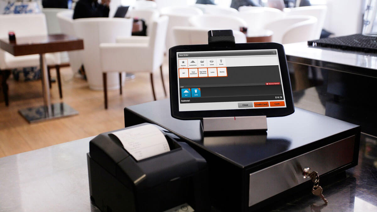 How to set up a cash register