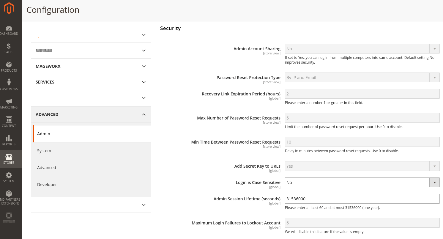 Set Backend Session Timeout in Magento 2