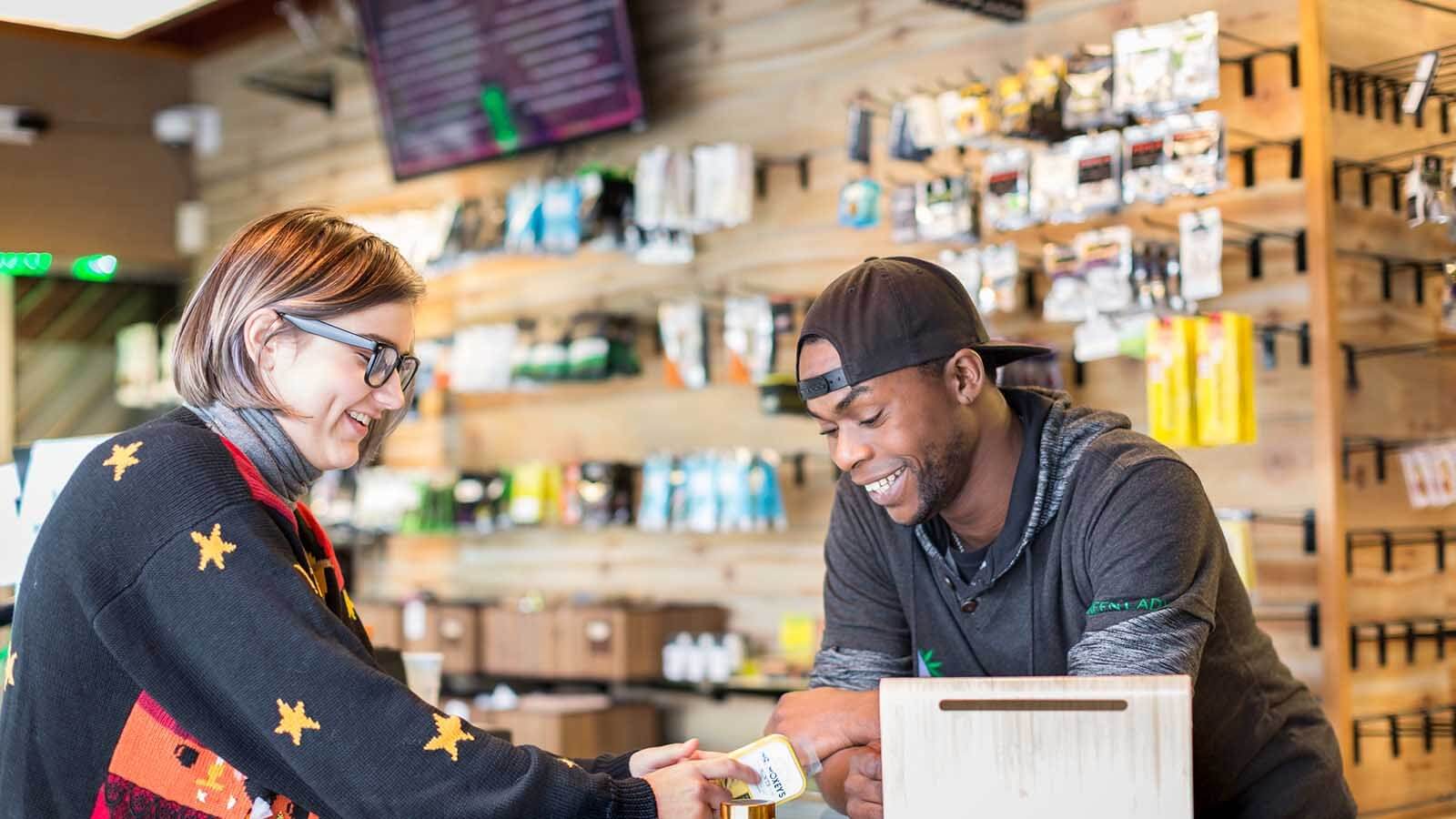 Sales associate or budtender of a marijuana dispensary