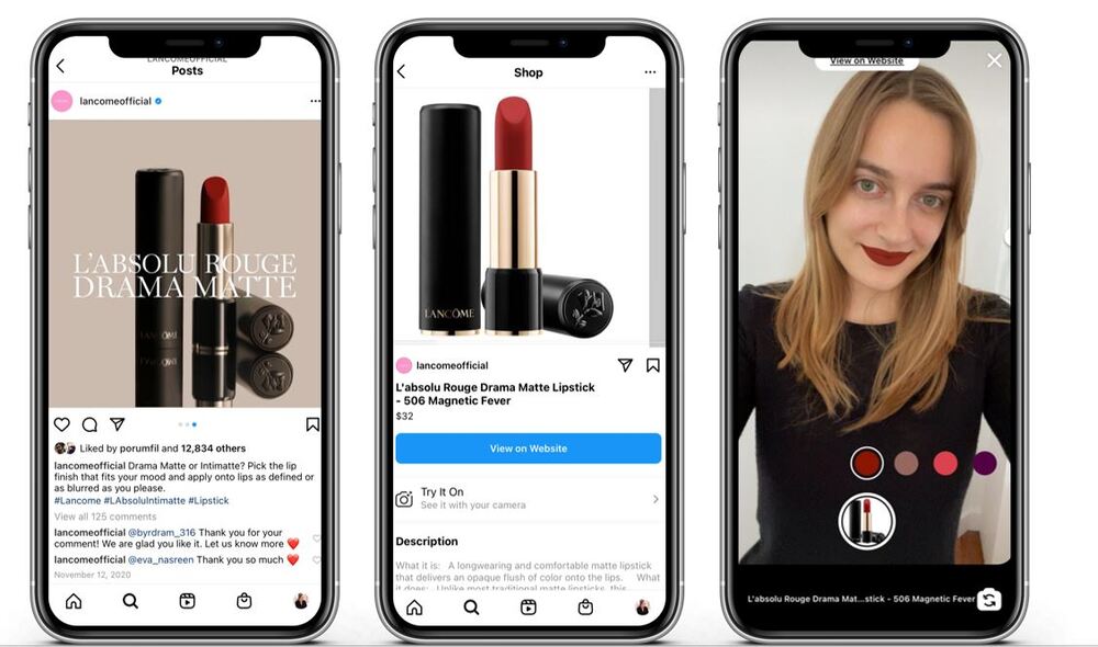 Social commerce on Instagram