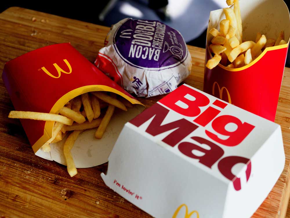 Good examples of upselling and cross-selling McDonald's