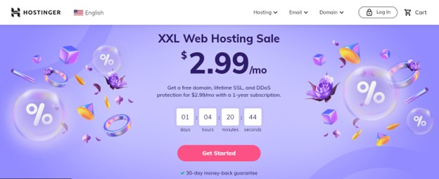 Hostinger – best for cloud Magento hosting provider