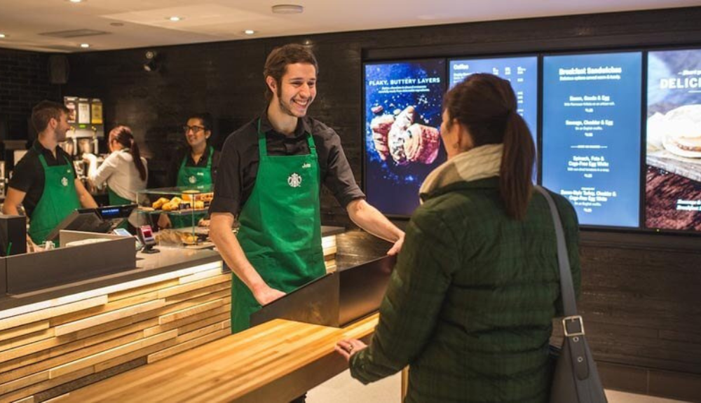 Digital signage examples