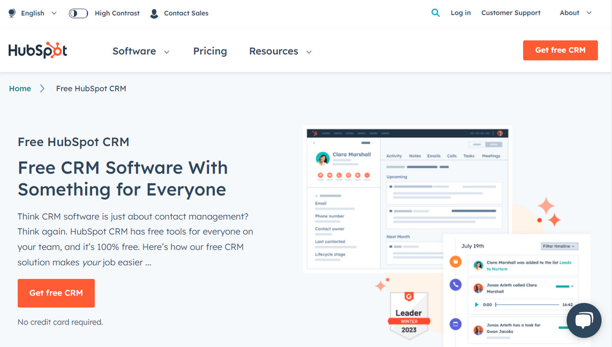 hubspot crm