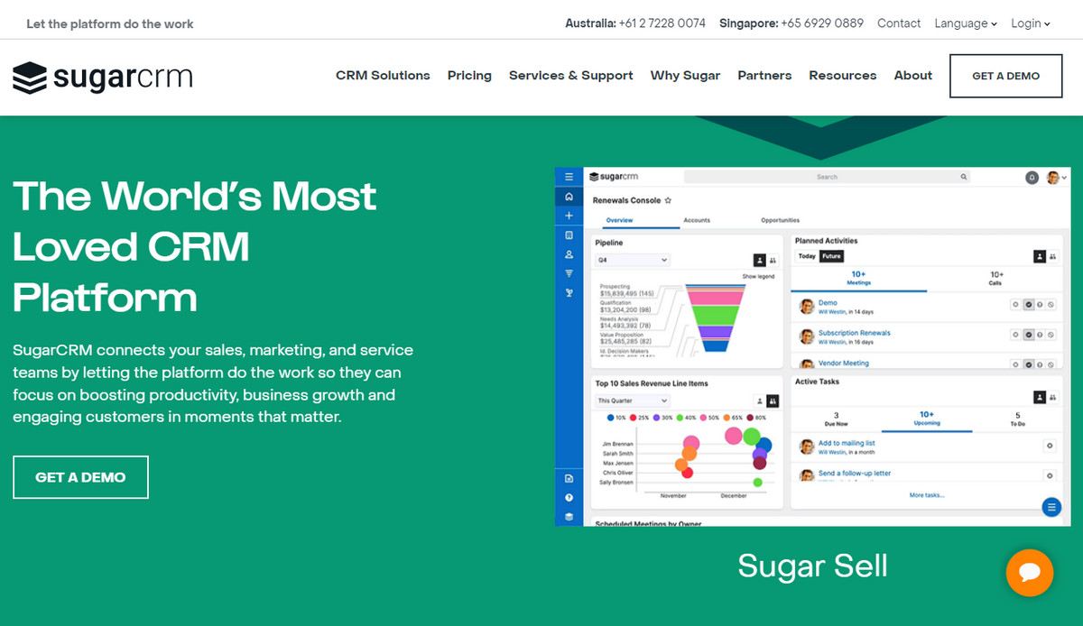 sugarcrm integration