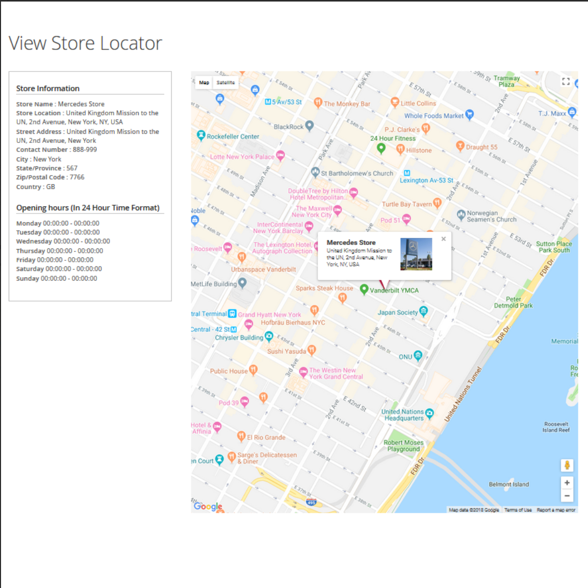Magetop's Magento store locator extension