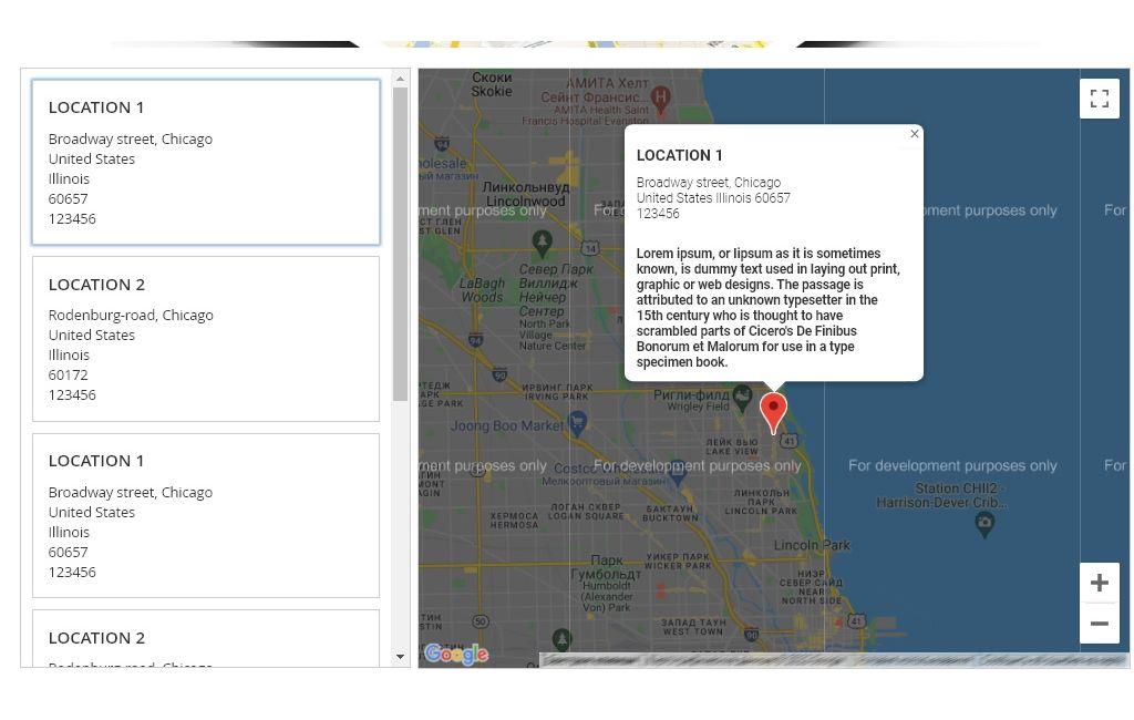 Magento 2 store locator integrates with Google Maps