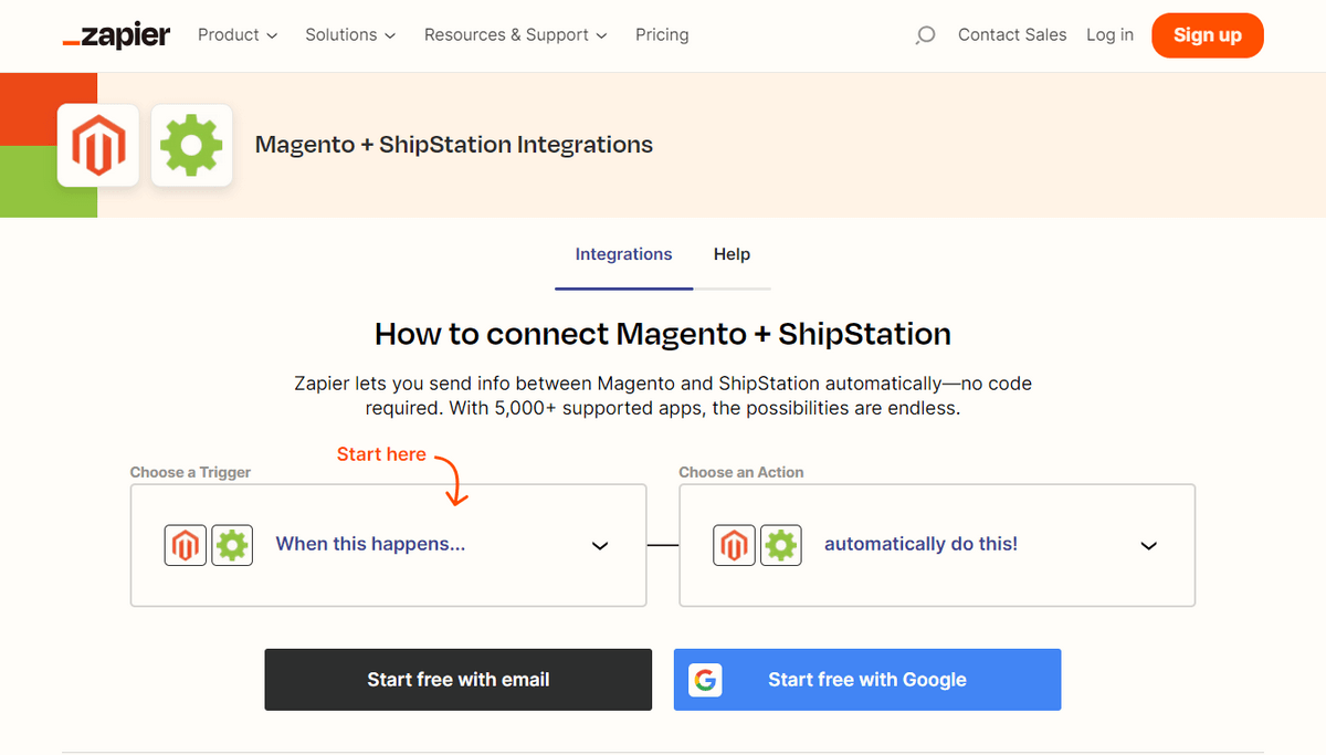 integration between Magento and ShipStation