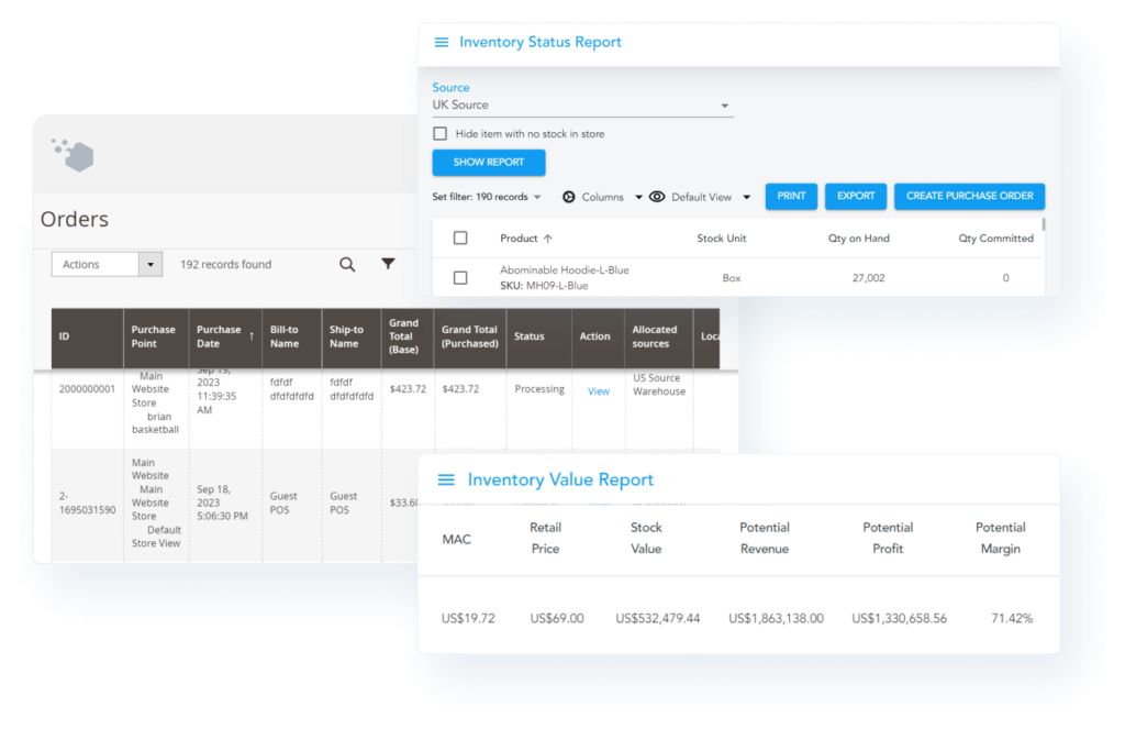 reporting-magento-erp-magestore
