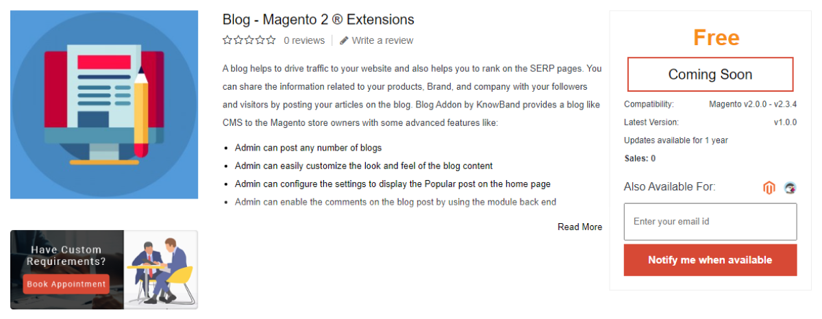 Magento 2 Blog Extension by KnowBand