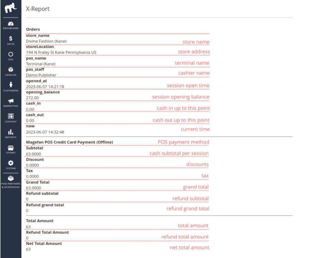 x-report-magefan-pos