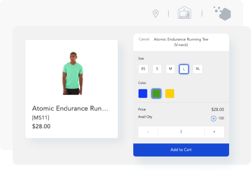 Stock management on pos