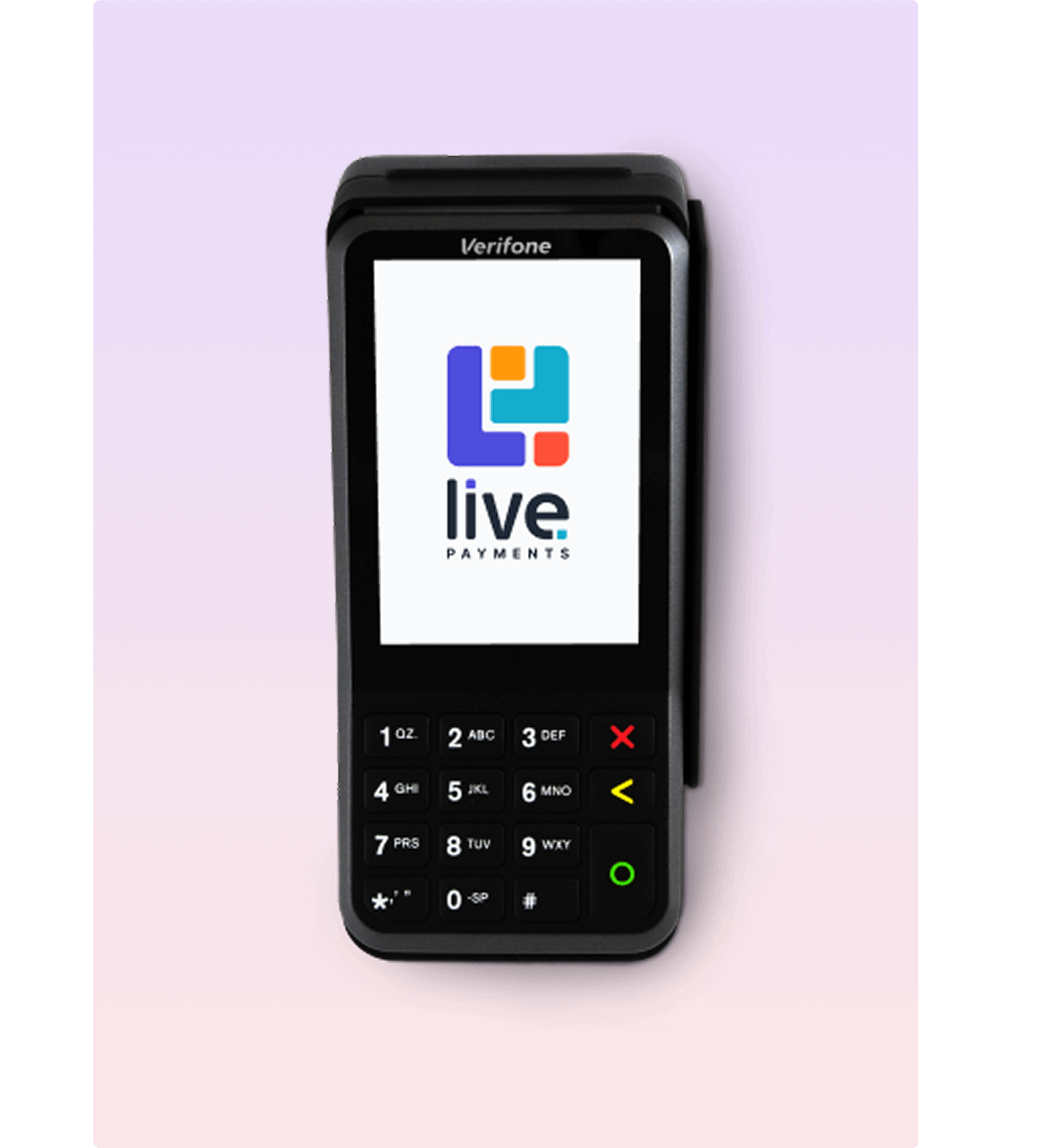 live payments terminals for retail