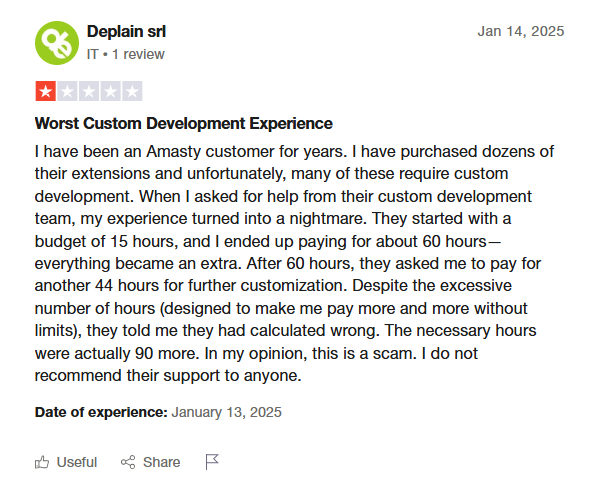 Amasty reviews